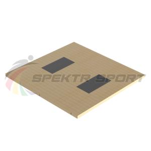 Купить Помост тяжелоатлетический 3х3х0,1м, рез. амортизаторы 1х0,5х0,04м в Комсомольске 