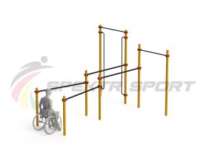 Купить Спортивный комплекс для инвалидов-колясочников WRK-D19_76mm в Комсомольске 