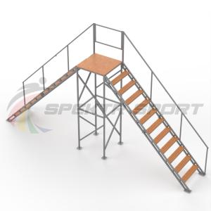 Купить ОКД Сквозная лестница в Комсомольске 