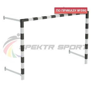 Купить Ворота мини-футбольные складные без сетки 2х3х0,5 м. (к-кт) в Комсомольске 