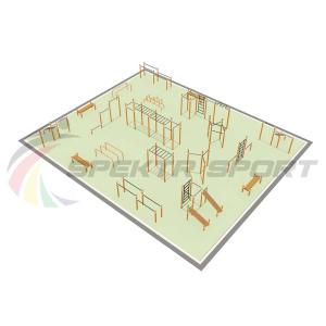 Купить Парковая площадка для Воркаут и WRK 4_76mm в Комсомольске 