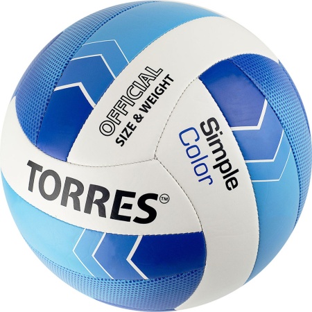 Купить Мяч волейбольный Torres Simple Color любительский р.5 в Комсомольске 